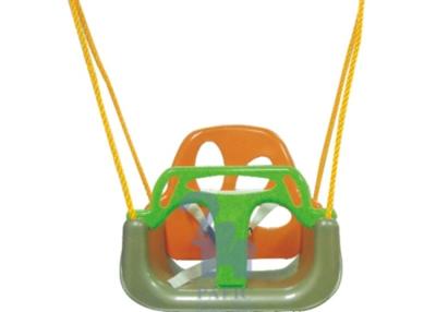 China Kids Toddler Bucket Swing / Plastic Swing Chair Seats with Handrail for sale