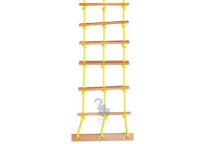 China Environmental Kids Outdoor Playsets , PE Climbing Rope Ladder for sale