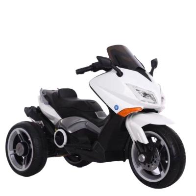 China LED Headlightsbody Wheels With Lights Children's Electric Motorcycle Riding Toy, Boy's Favorite Toy Factory Price Electric Cheap Three-wheeled Model for sale