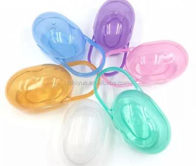 China KUYUE Portable Color Baby Pacifier Cover Device Pacifier Storage Box DC-05-08-01-02 for sale