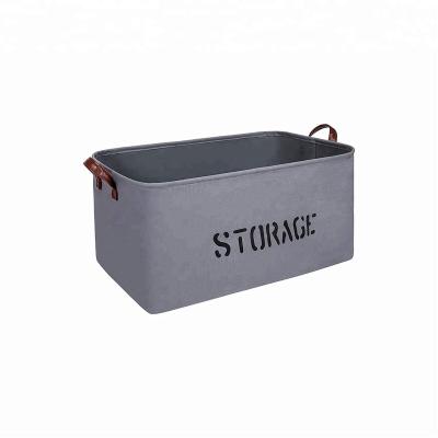 China Sustainable wholesale multifunctional folding basket, steel rings designed for durable storage baskets, basket laundry for sale