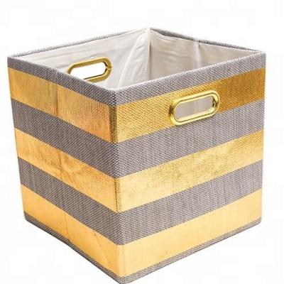 China Sustainable Wholesale Environmental Friendly High Quality Folding Storage Box for sale