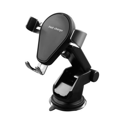 China New Design Mobile Phone 2020 15W Wireless Fast Mount Car Phone Charger QC3.0 for sale