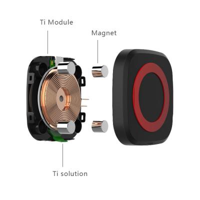 China Mini Mobile Phone Design Micro Qi Wireless Receiver -Transmitter For Mobile Phone Charger for sale