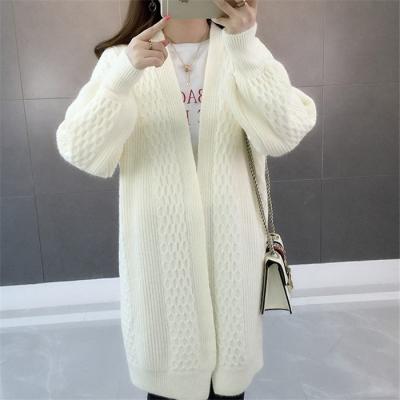 China Anti-wrinkle spring women's blouse 2021 Korean new loose-knit cardigan coat for sale