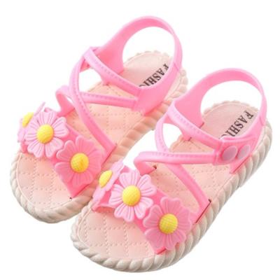 China Deodorization non-slip children's sandals 2021 new summer leisure comfortable flat children's beach shoes for sale