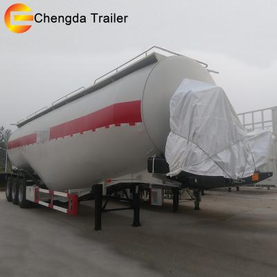 China Brand new truck trailer 3 axle 60t bulk cement tank trailer for sale for sale