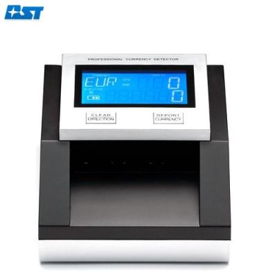 China Automatic Multi Currency Counterfeit Money Detector With UV Light , Metal Thread Detection for sale