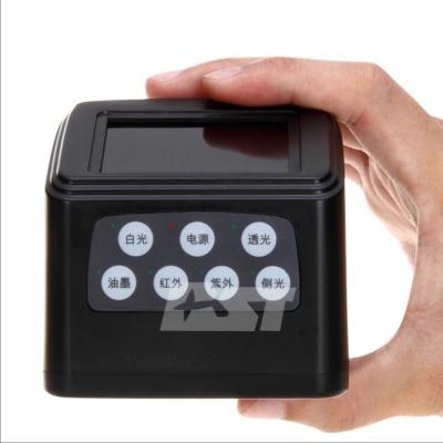 China Hand Held Infrared Counterfeit Bill Money Detector With UV + Magnetic Detection for sale