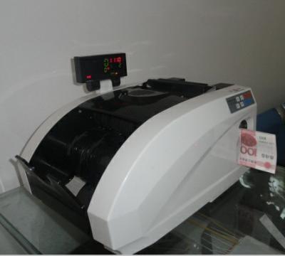 China Heavy Duty LED Automatic Machine Money Counter With Money Binders for sale