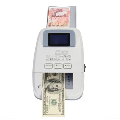 China USD And EURO UV + IR + MG + MT Counterfeit Money Detector for supermarkets,banks for sale