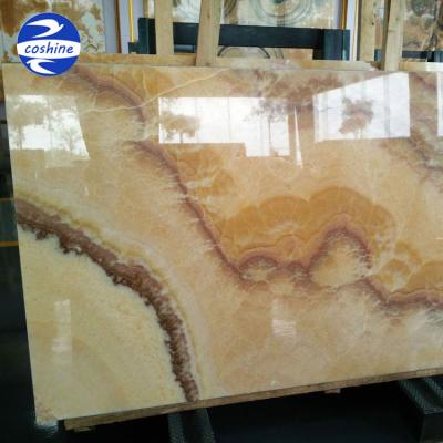 China Contemporary Standard Marble Onyx Marble Type And Cut-to-Size Stone Shape Slab Size for sale