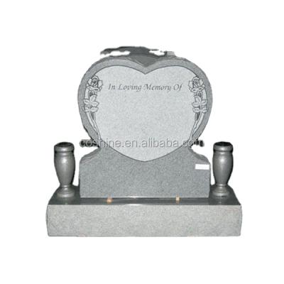 China Modern Headstone of Jesus And Virgin Marry Cremetry Headstone for sale