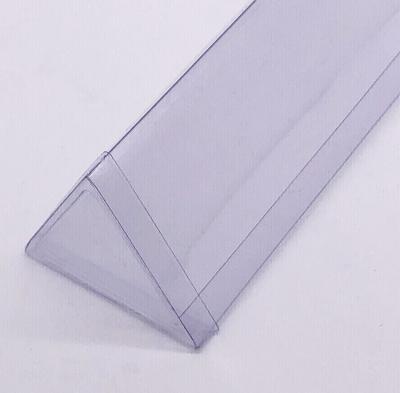 China Customized Recyclable Triangle Shaped Box Transparent PVC Plastic Packaging Box for sale