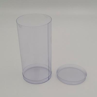 China Recyclable custom printing accept clear round cylinder gift tube napkin packaging with lid box design for sale