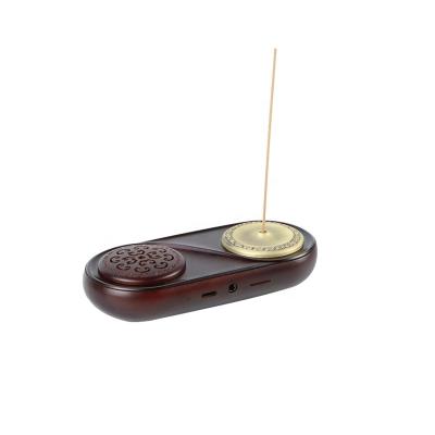 China Zen Incense Burner Wireless Incense Stick Stand with Blue Tooth Speakers for Bedroom, Living Room, Hotel, Cafe, Yoga, Sauna and SPA for sale