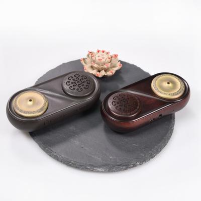 China Chinese Incense Holder Zen Bluetooths Incense Holder Resin Censer Ash Catcher Cordless Incense with Copper Alloy and Easy for Cleaning for sale