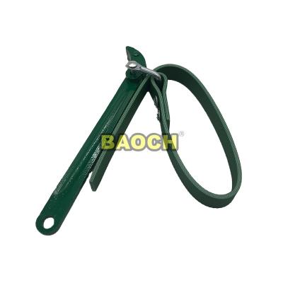 China Universal Green Adjustable Car Repair Tool Belt Oil Filter Strap Open End Wrench Car Repair Tool for sale