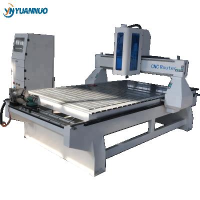 China YN1325 4 Axis Wood Working CNC Wood Carving Router With Rotary for sale