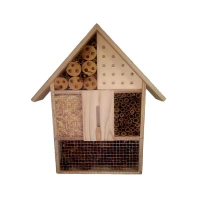 China Viable Various Styles Outdoor Decoration Bee Insect Butterfly Insect Hotel for sale