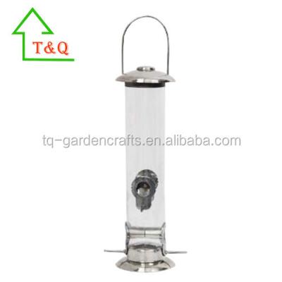 China Automatic Seed Feeder Middle 4 Ports Bird Feeder Feeding Wholesale for sale