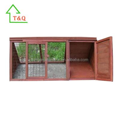 China Sustainable Large Wooden Poultry Cage Chicken Cage Rabbit House for sale