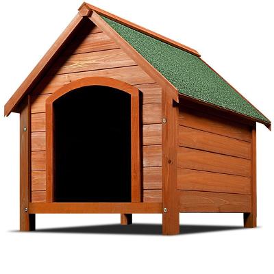 China Hotselling Sustainable Cheap Large Outdoor Wooden Kennel Kennel for sale