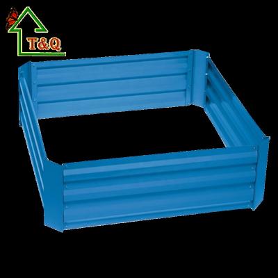 China Modern Galvanized Steel Raised Garden Grow Bed Garden Planter Box Metal Raised Garden Bed for sale