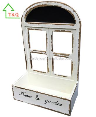 China Eco - Friendly Hot Selling Wooden Flower Window Box Planters Pots for sale