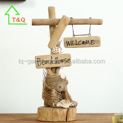 China 2016 Unique New Style Eco-friendly Beach Directional Signal Decoration Wooden House for sale