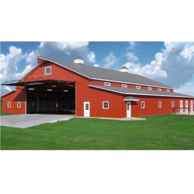 China Steel Structure Workshop Prefab Industrial Buildings Metal Barn Structural Steel Price Per Ton for sale