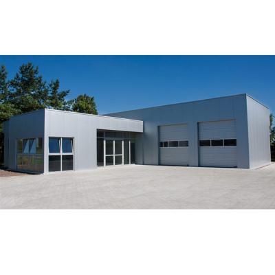 China Storage Of Prefab Cars Steel Structure Warehouse / Waterproof Steel Warehouse for sale