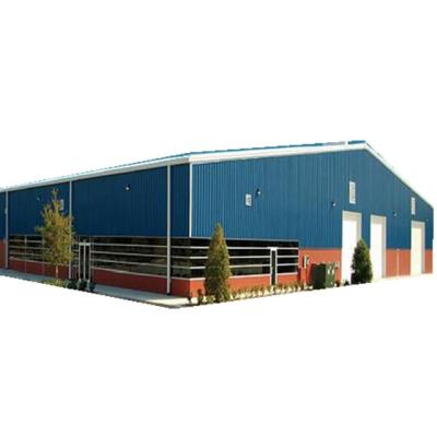 China Prefabricated Steel Structure Workshop Pre-engineered Badminton Hall Fabrication Design for sale