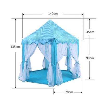 China Sports Toy Indoor Outdoor Princess Kids Tents House Children Playhouse Playhouse Kids Castle Tent for sale