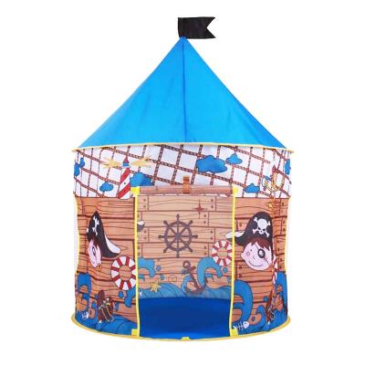 China Sports Toy Pirate Ship Yurt Children's Play Tent Castle Tent Indoor Children Toy Tents Playhouse for sale