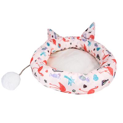 China Washabke's Cute Wholesale High Quality Breathable XL Cat Non Slip Pet Dog Beds for sale