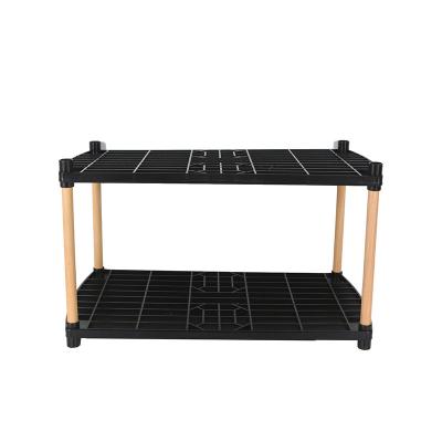 China Hot selling minimalist high quality simple multifunctional shoe rack mobile shelf for sale