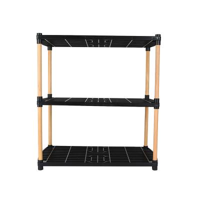 China New Listing Minimalist The Best Kitchen Shelf Plastic Removable Simple Multifunctional Shelf Shoe Rack for sale