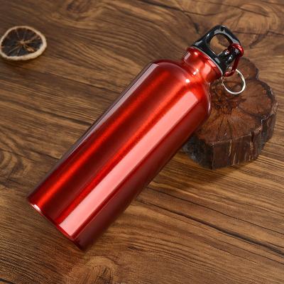 China Sustainable Promotional Aluminum Water Bottle With Custom CMYK Logo Printing for sale