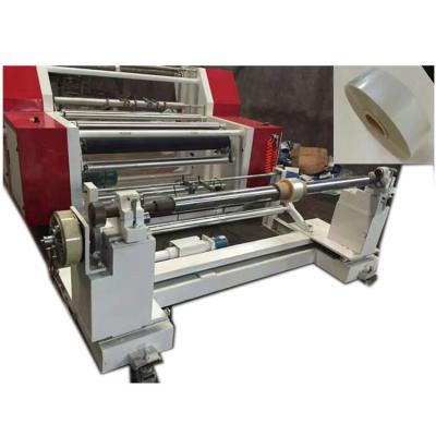 China Large Roll Diameter Horizontal Slitting Machine High Precision Single Light White Paper Cutting Machine zu verkaufen