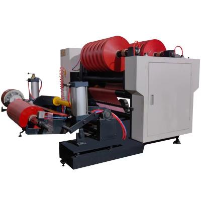 China 7 Inch Touch Screen Surface Curl Slitting Machine Narrow Coated Paper Narrow Strip Slitting Machine 450mm zu verkaufen