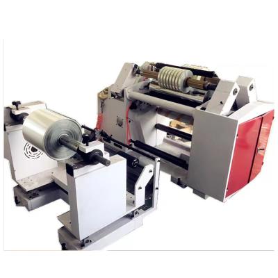 China 1200mm Surface Curl Slitting Machine Aluminum Foil Longitudinal Cutting Machine zu verkaufen