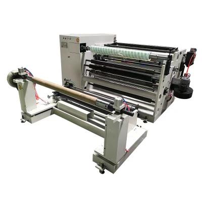 China Wallpaper Rewinding And Slitting Machine 600mm Thermal Paper Slitting Rewinding Machine for sale