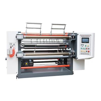 China 1300mm Film Paper Aluminum Foil Slitting Machine Round Or Straight Knife 20-300g for sale