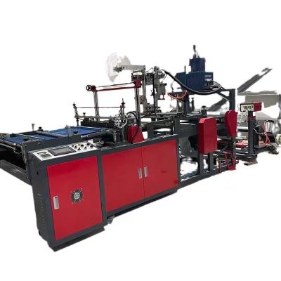 China Fully Automatic High Speed Express Bag Hot Cutting Edge Sealing Bag Making Machine Customized for sale