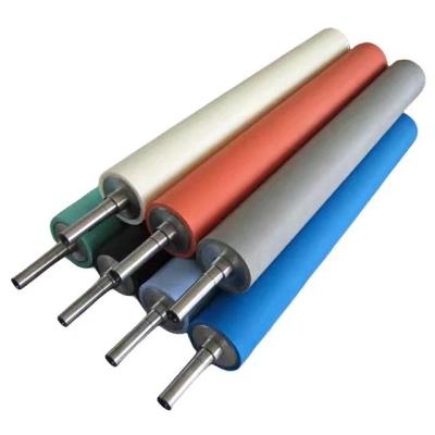 China Hot Selling Industrial Rubber Polyurethane High Temperature Wear Resistant Printing Press Rollers Manufacturers for sale