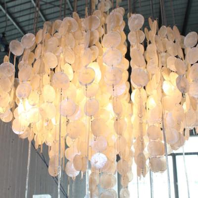 China High Power Modern Designer Color Changing Shell Pendant Lamp for sale