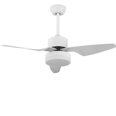 China Modern High Quality PC White 48 Inch Low Power AC Dc Ceiling Fan Led Motor for sale