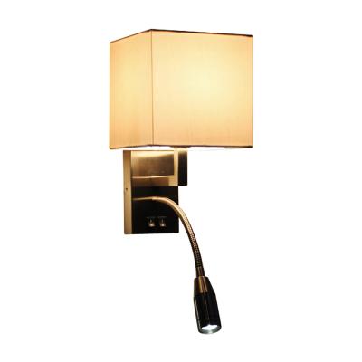 China Square Hotel Wall Project Modern Hot Sale Stylish Modern Reading Light for sale