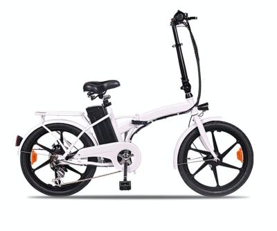 China Aluminum Alloy 20inch Kenda Tire 350W 36V Folding E Bike With LCD Display for sale